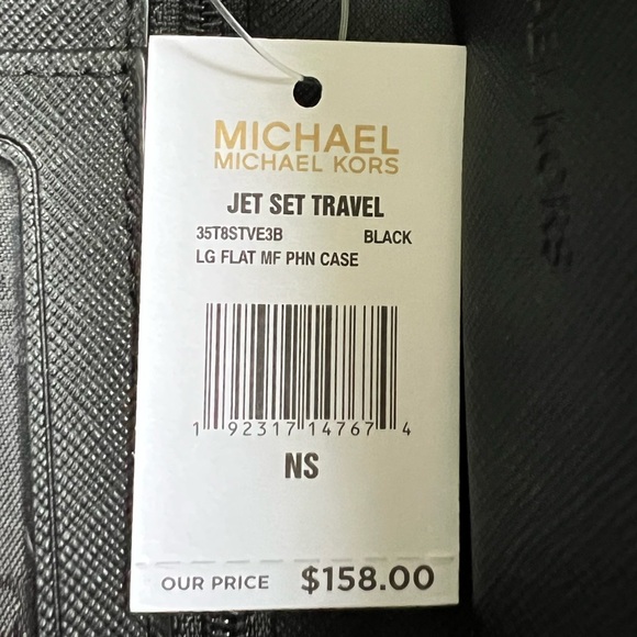 BNWT Michael Kors Jet Set Travel Wallet/ Phone Case - Picture 5 of 5